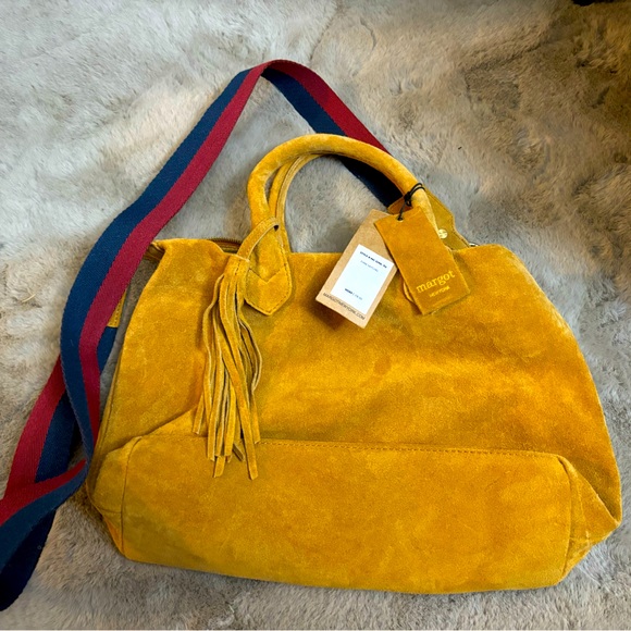 NWT Margot Leather/suede Purse - Picture 1 of 6